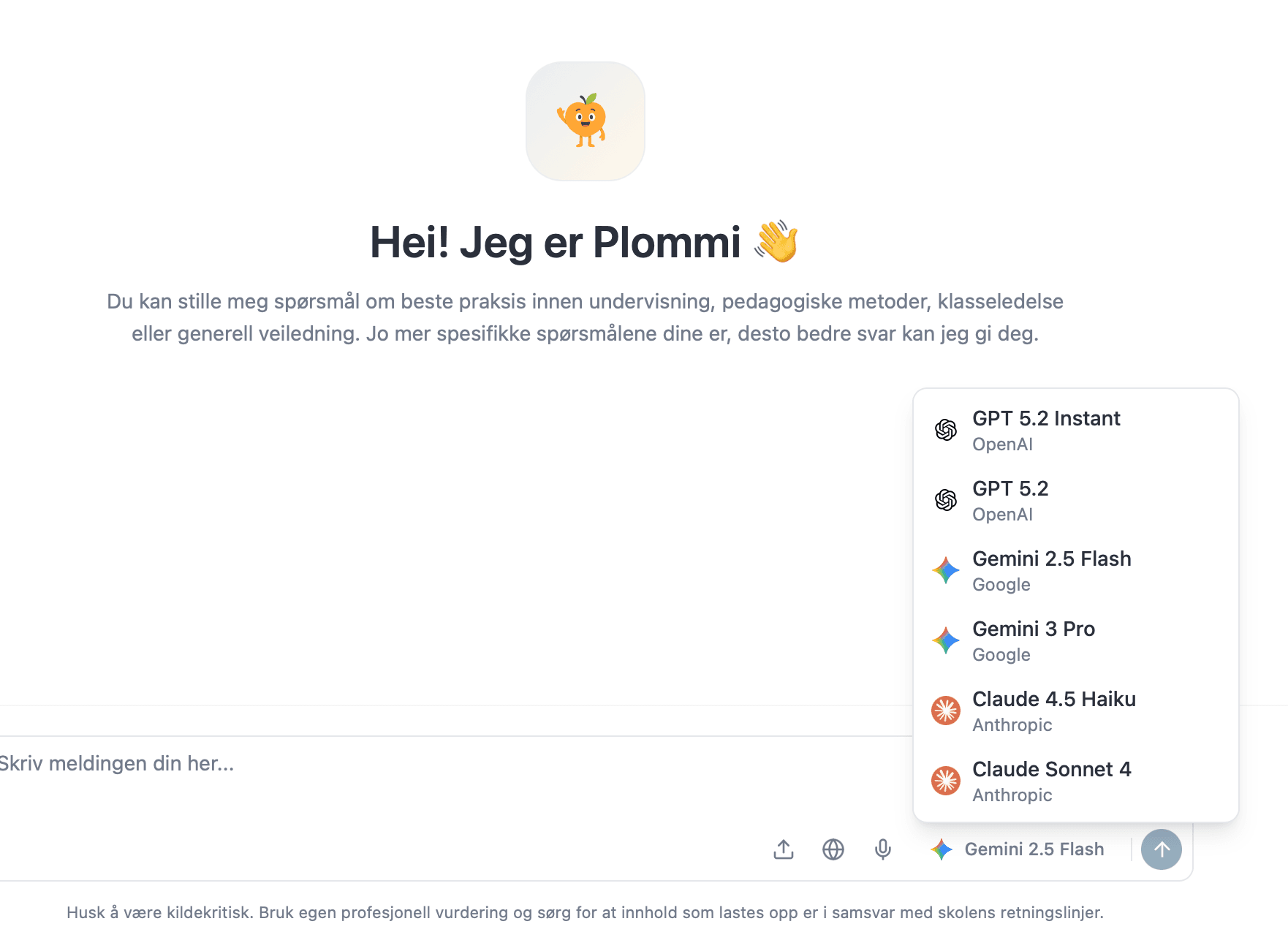 The best AI models. Gathered in one place.